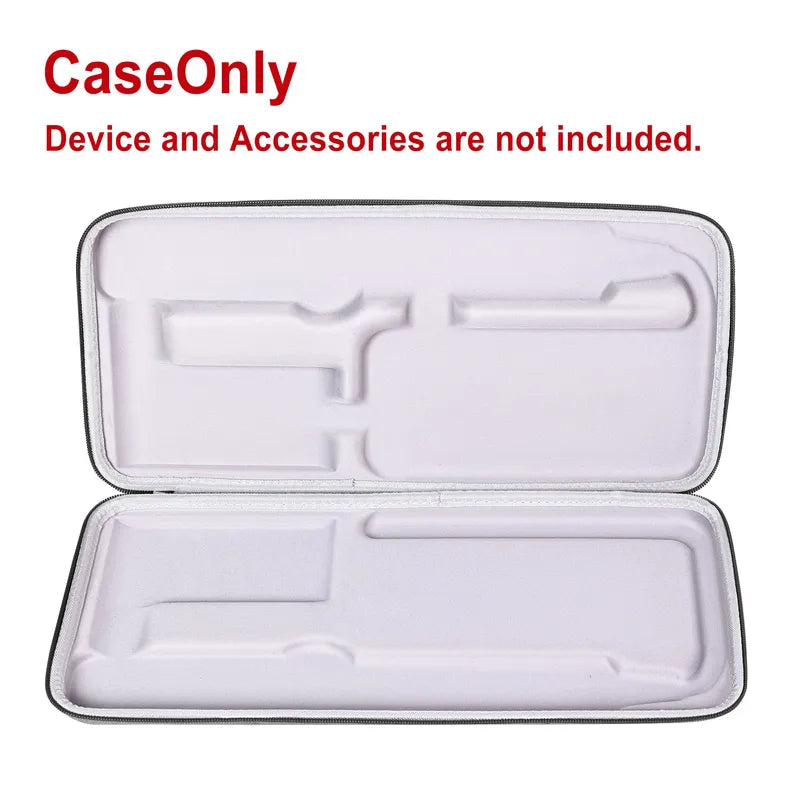 Hard Shell Travel Storage Bag for Hair Straightener, Compact & Protective