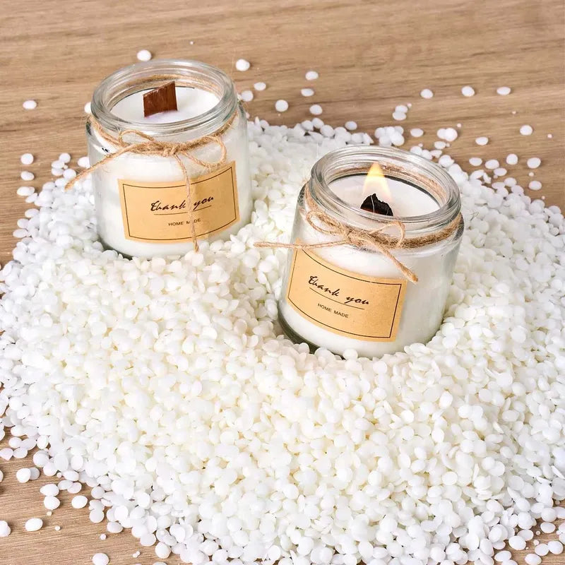 Natural Soy Wax Particles for Candle Making - 500g/1kg Aromatherapy Raw Material