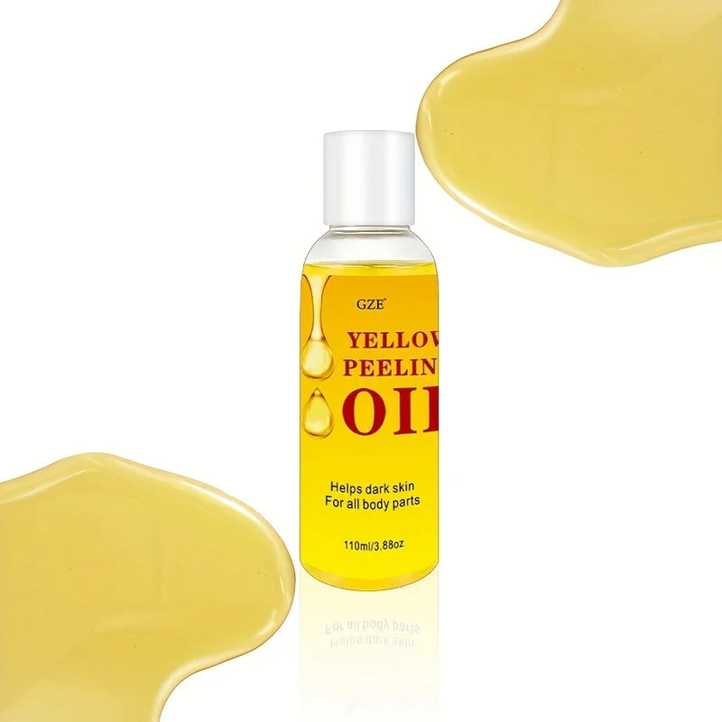 Yellow Peeling Oil for Body & Face Brightening Exfoliation 110ml