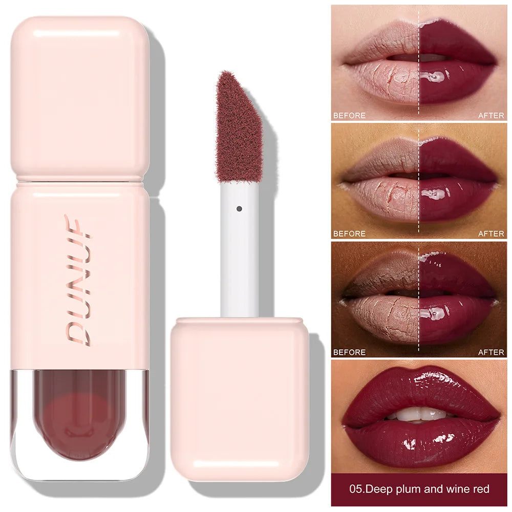 Liquid Lipstick Set - 12 Colors Waterproof Moisturizing Lip Gloss