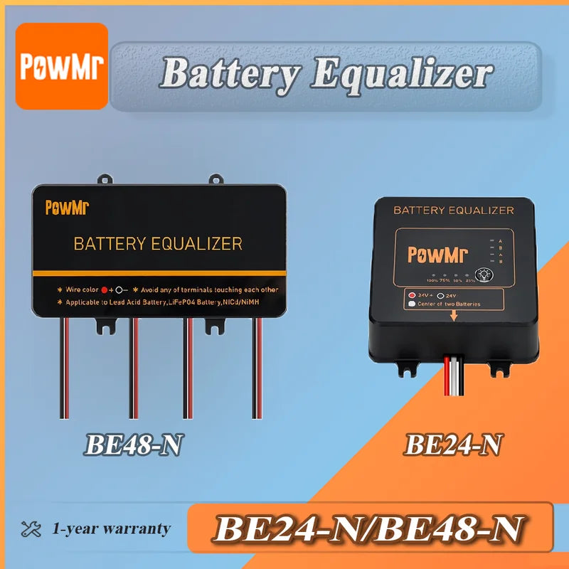 Battery Balancer Voltage Equalizer for 24V/48V Lithium Iron Phosphate Batteries