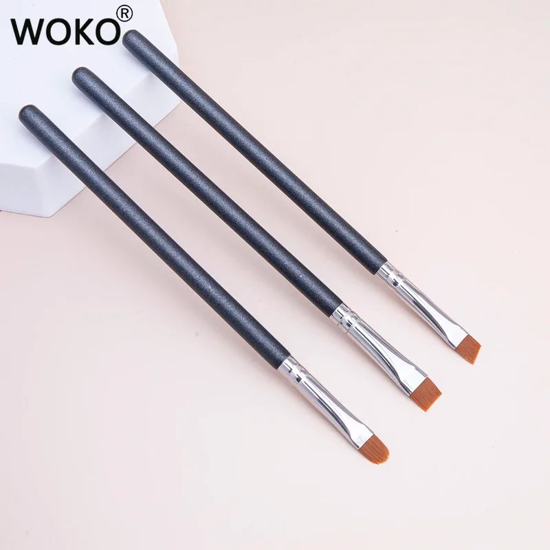 Precision Lip & Eyebrow Brush Set - Fine Detail Concealer Makeup Tools