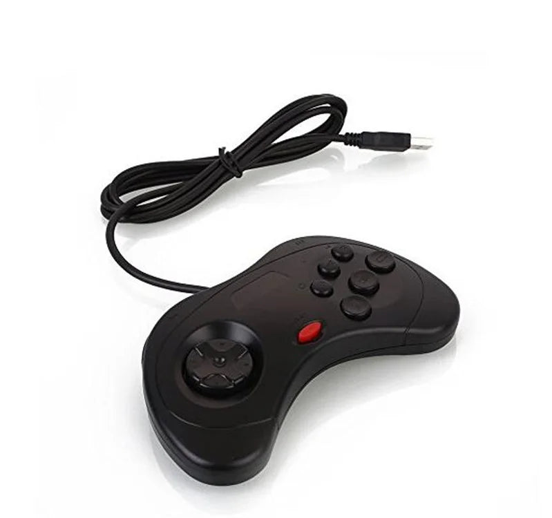 Wired Game Controller for Sega Saturn System - USB Classic Gamepad