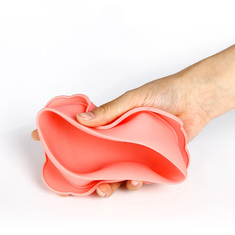 Wax Warmer Silicone Replacement Bowls with Stirring Stick for Hair Removal - Heat-Resistant Non-Stick