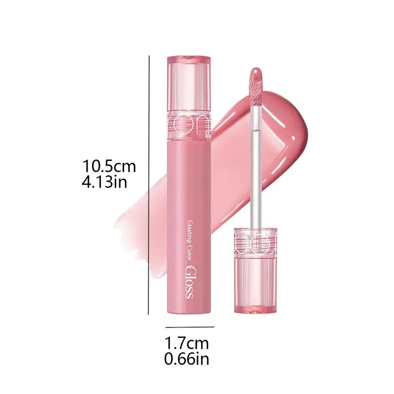 Lip Gloss Set with 14 Vibrant Shades - High-Shine, Nourishing, Korean Cosmetic