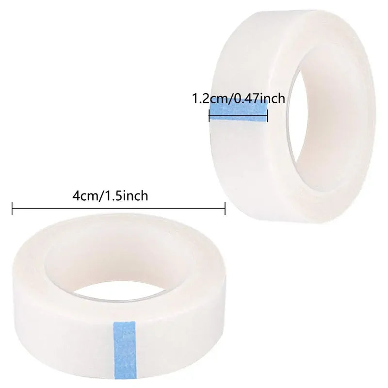 Breathable Micropore Lash Tape Under Eye Tapes for Eyelash Extensions - Medical Fabric Adhesive Strips