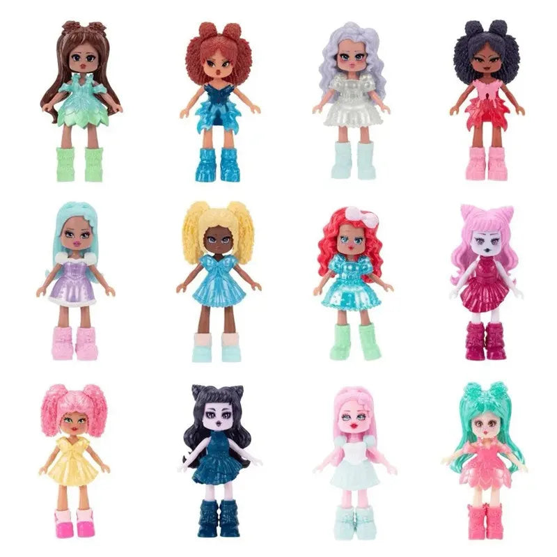 Mini Changeable Doll Set - Mysterious Friend Series 3-Inch Collectible Spot Girl Gift