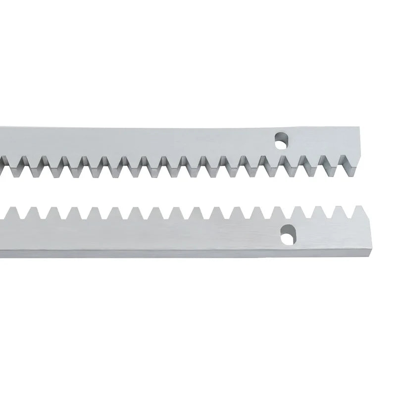 6-Piece Steel Gear Racks for Sliding Gates, 1M Length, Rust-Resistant