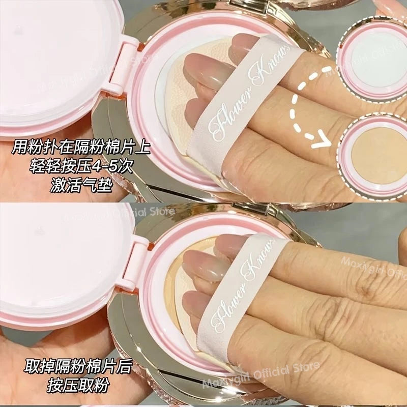 Flower Knows Bonnie Bunny Garden Collection Face Powder & Concealer Set - Oil Control & Smooth Finish