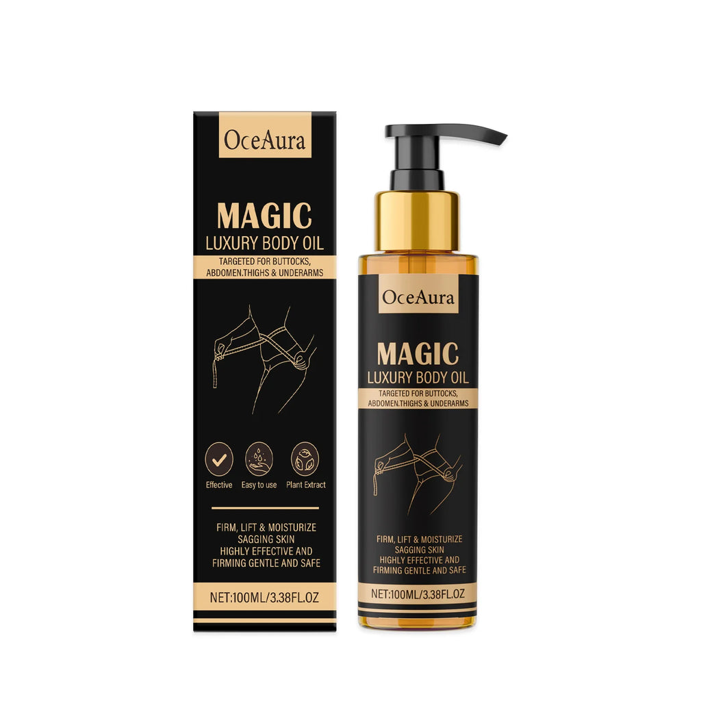 Firming Body Oil for Skin Tightening & Hydration - 100ml Moisturizing Massage Oil