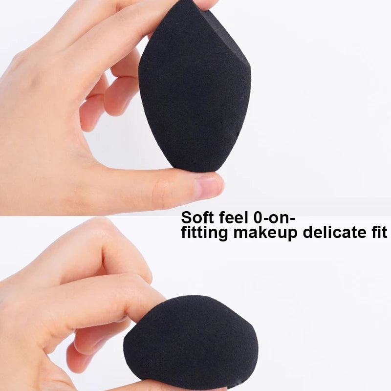 2PCS Latex-Free Makeup Sponge Egg - Reusable Foundation & Contour Blenders