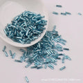 Glass Beads Spiral Tubular Seed Beads for Jewelry Making DIY Crafts 2x6mm - Multi Colors
