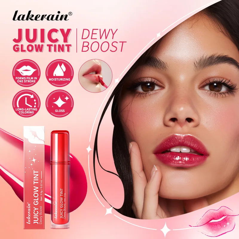 Juice Mirror Lip Gloss - Long-Wear Hydrating Lip Oil with Luminous Glow