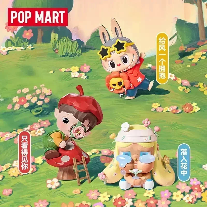 POP MART Hand In Hand Series Blind Box Cute Doll Figures - Original Desktop Ornament Toy