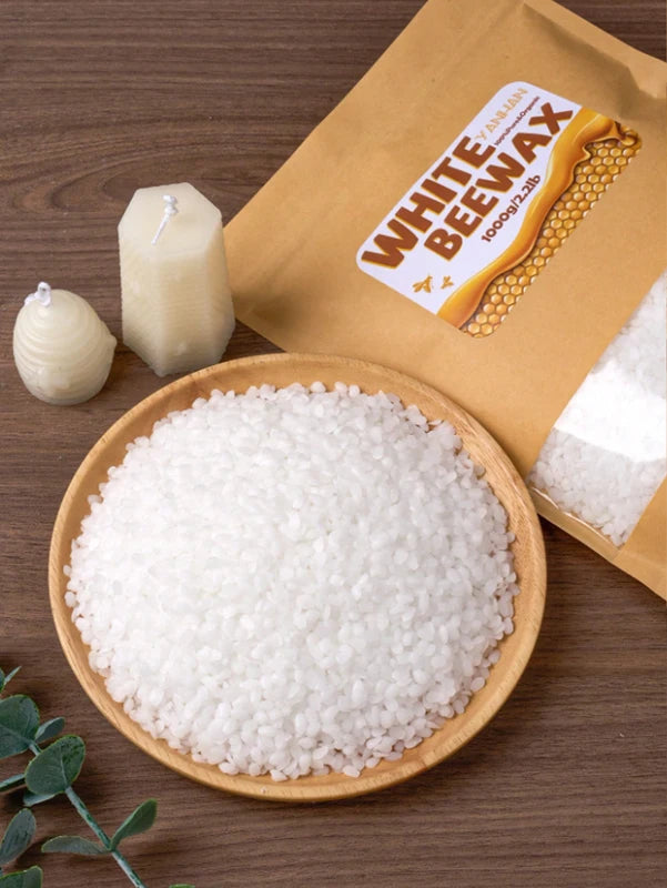Pure Natural Beeswax for Candle Making - Eco-Friendly Raw Material, 500g/1000g