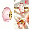 925 Silver Crystal Enamel Murano Bead Charm Fit Original Bracelet for Women Jewelry Making
