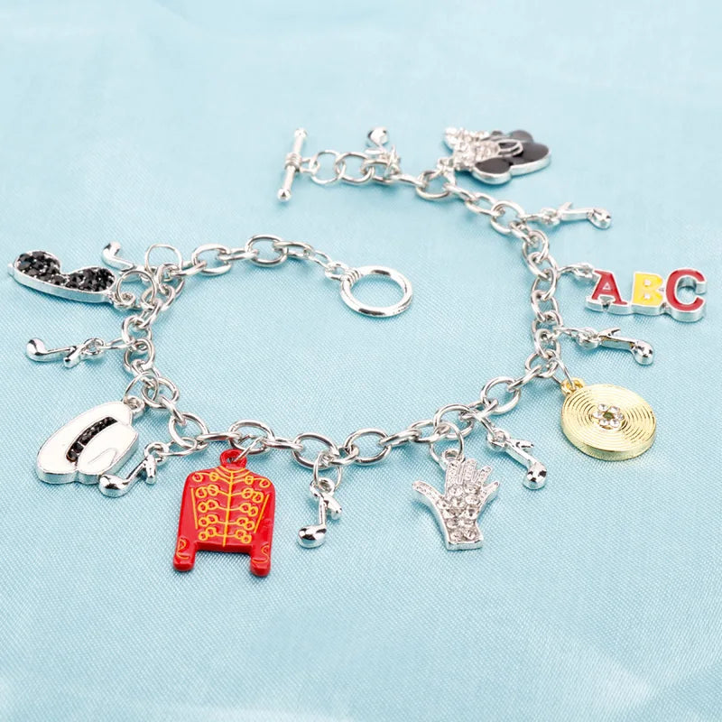 Michael Jackson BAD Necklace Rock Roll Pendant Punk Jewelry Men Women Gift