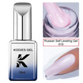 Self Leveling Gel Nail Polish 15ml Semi-Permanent UV French Manicure