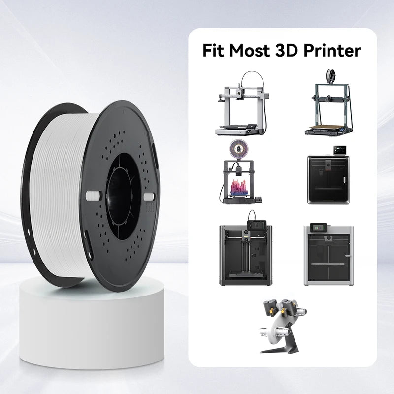 10KG 3D Printer Filament Set - PLA & PETG for FDM Printing, 1KG Rolls