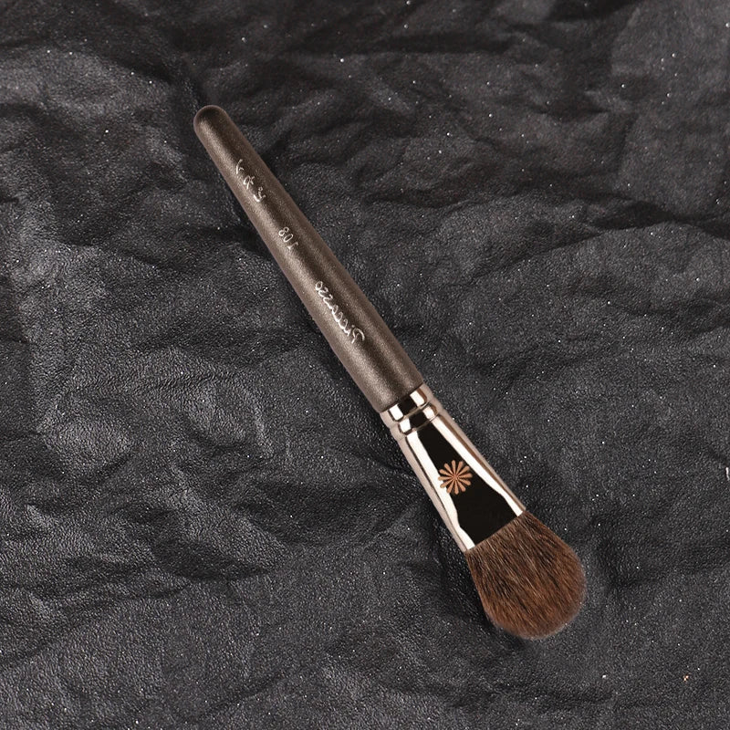 Grey Makeup Brush 108 Blush Brush Soft Fleece Wooden Handle Professional Face Brush