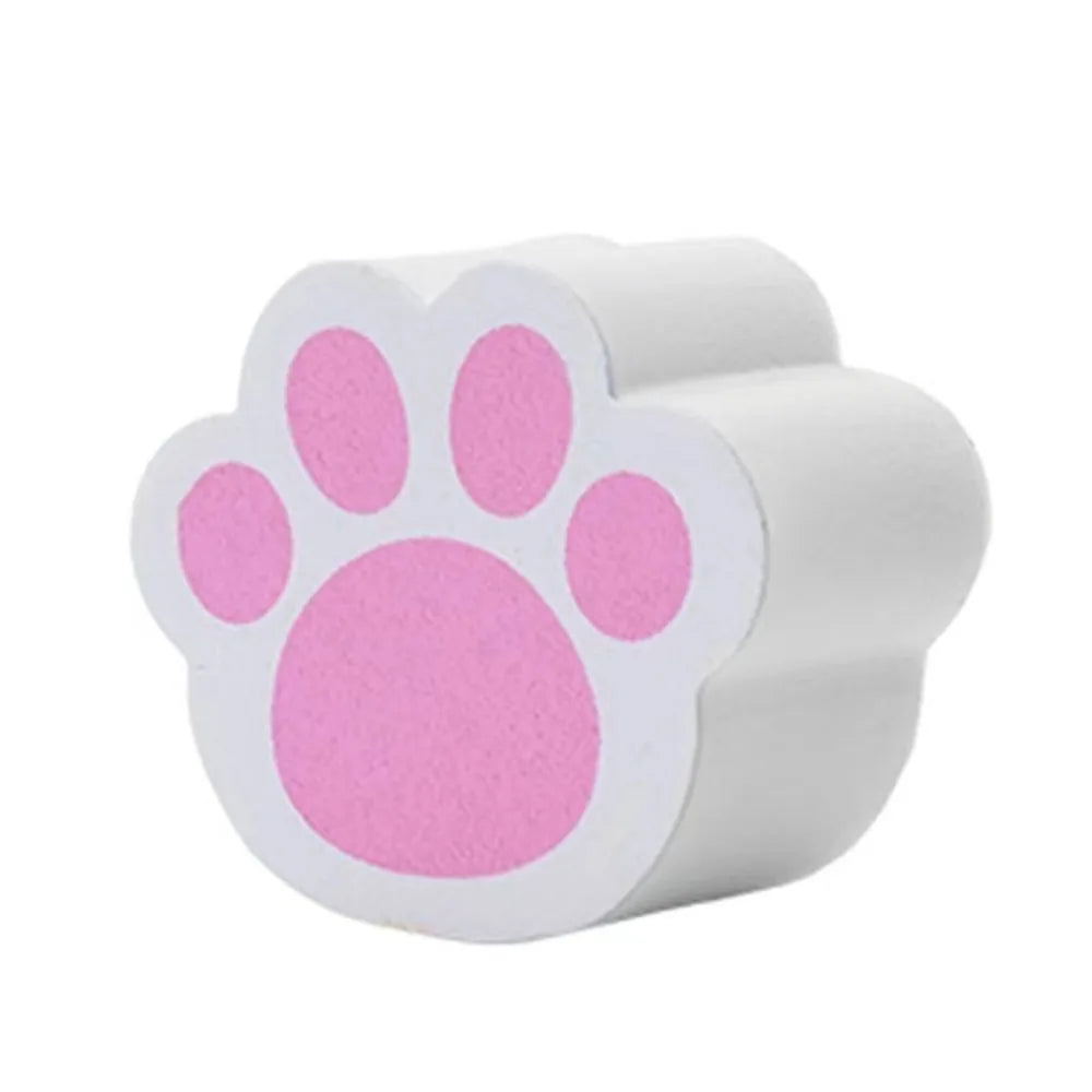 Cat's Paw Shaped Magic Sponge Glass Cleaner for Mirrors & Surfaces