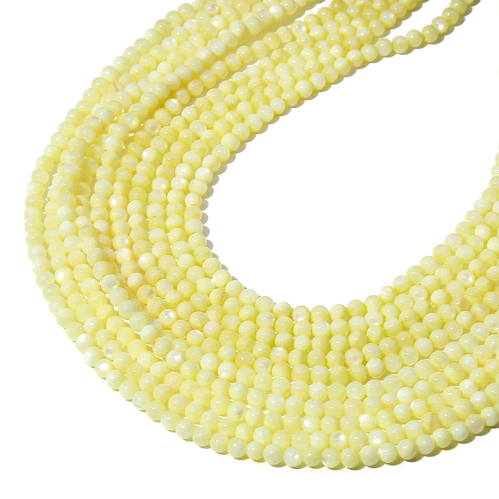 Natural Freshwater Shell Beads - Handmade DIY Jewelry Supplies 125pcs