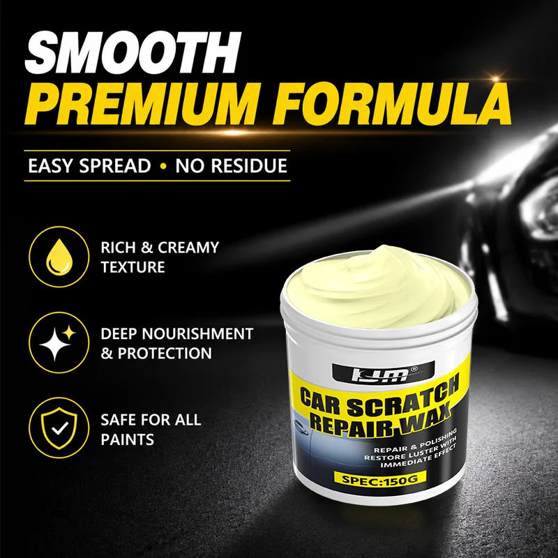 150G Car Polish Scratch Remover Wax Deep Gloss Surface Repair All-In-One