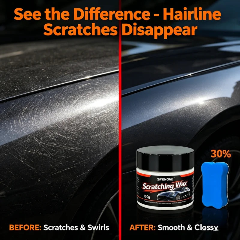 Car Scratch Repair Wax 100g Polishing Paste for Paint Scratches Swirls Oxidation