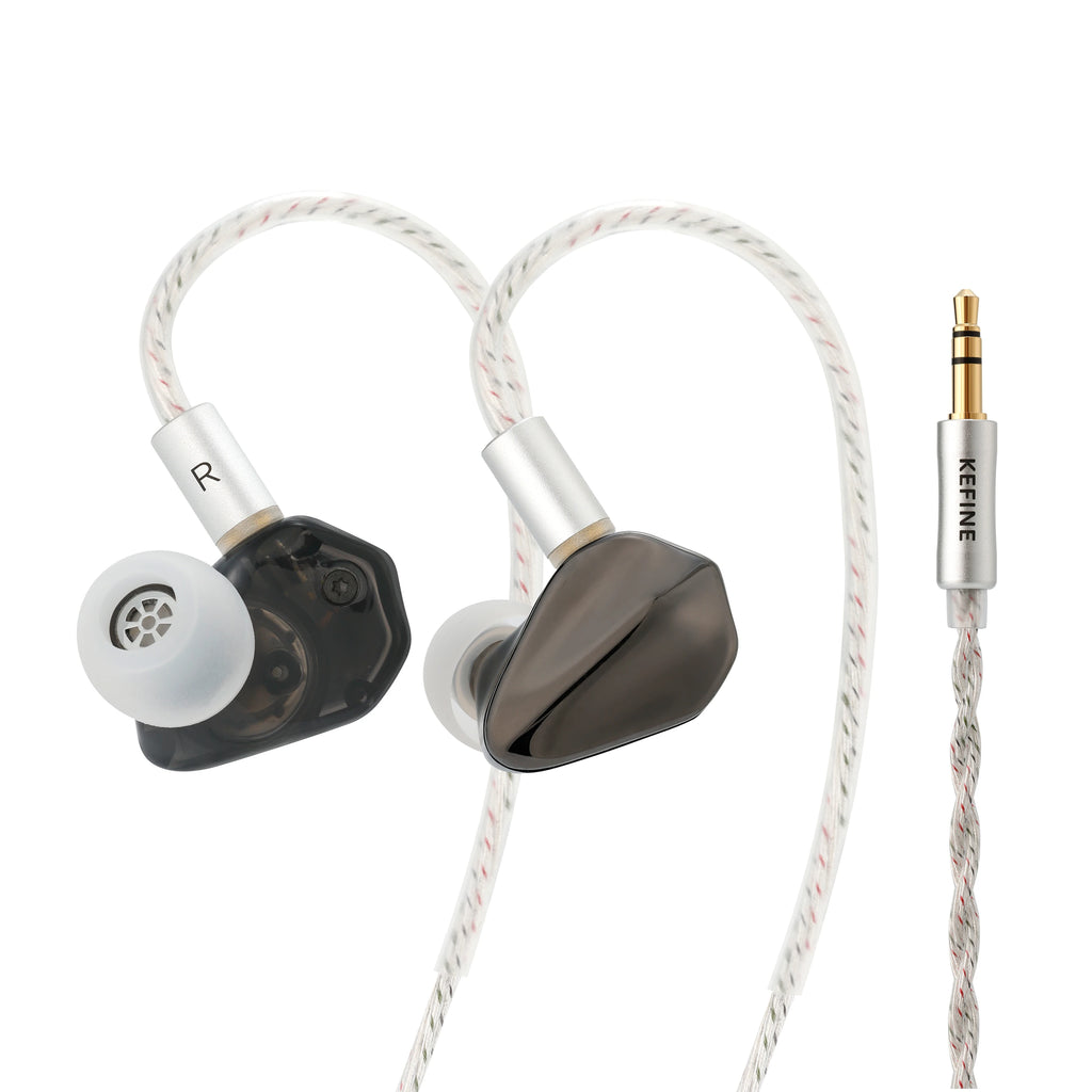 High-Fidelity In-Ear Monitors with Titanium Diaphragm & Dual-Magnet Driver