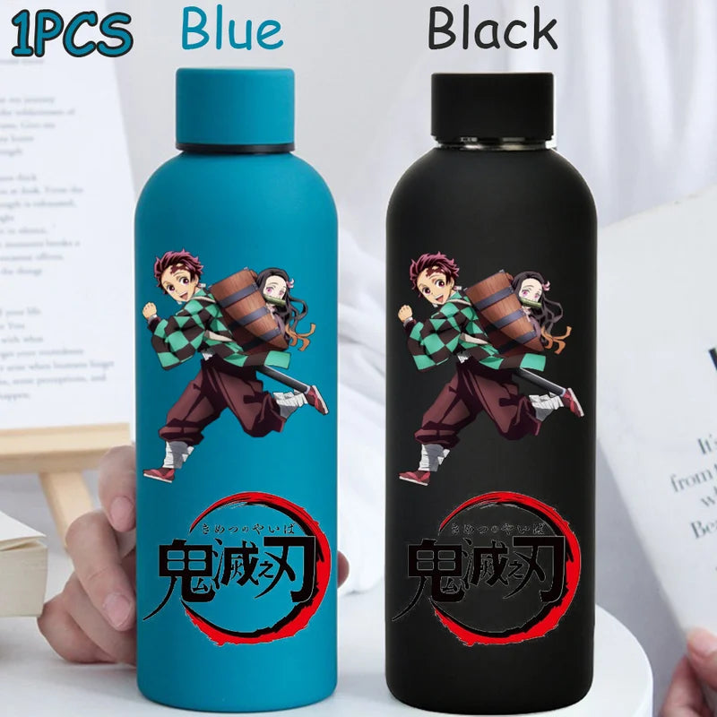 Kimetsu No Yaiba 500ML Insulated Water Bottle Anime Character Drink Cup