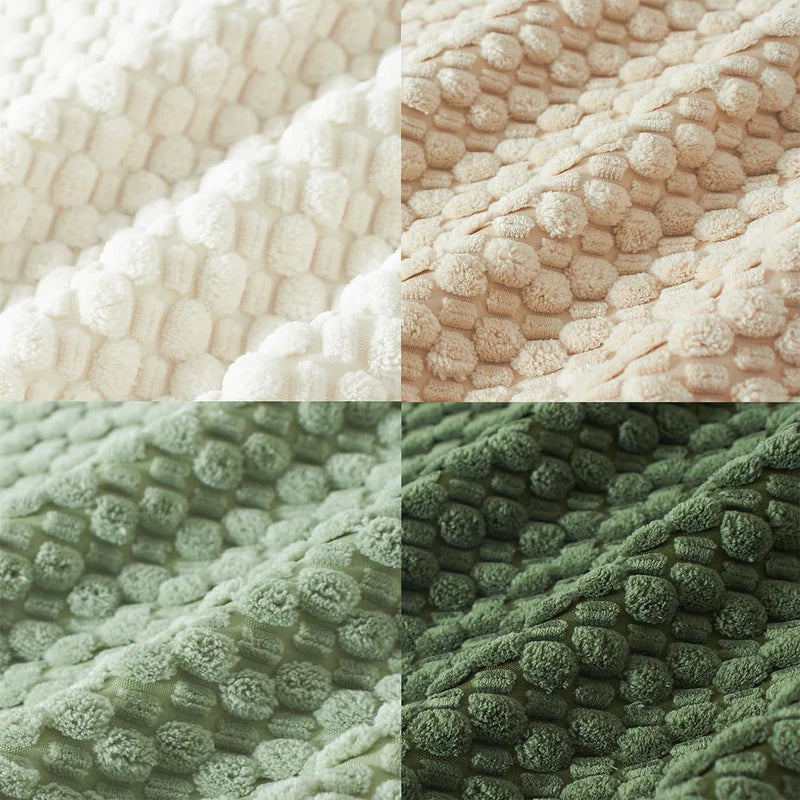 Double-Sided Boho Style Decorative Throw Pillow Cover - Neutral Farmhouse Cushion Cover