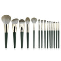 14-Piece Soft Fluffy Makeup Brush Set for Face Eyes & Powder Application