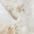 Floral Wallpaper for Home Decor - Small Pastoral Wall Covering for Bedroom & Living Room