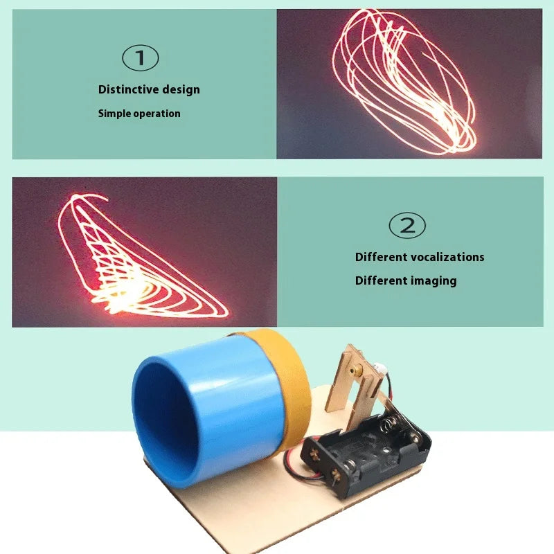 Educational Acoustic Imaging Device Science Experiment Kit - Small Hand Assembled Model