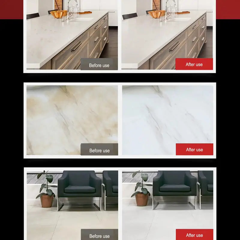 Stone Polishing Wax for Granite Marble Quartz Tile Surface Care 100g