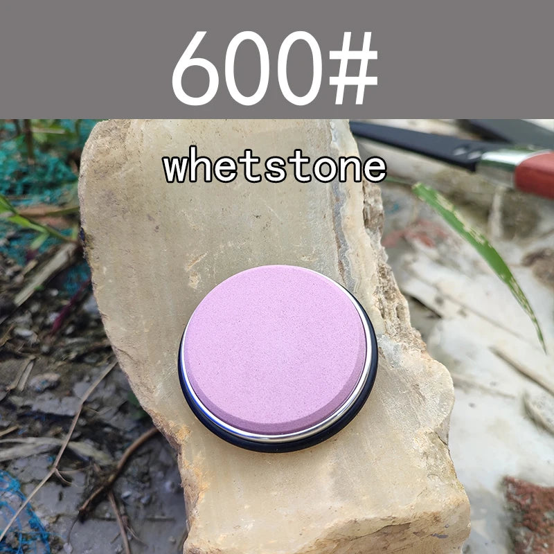 Knife Sharpener Whetstone Grinding Stone Accessory with Diamond Surface - Professional Kitchen Tool