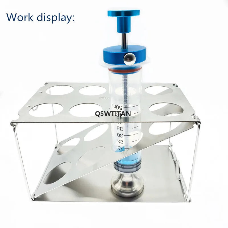 Foldable Autoclavable Syringe Rack for Liposuction 10CC 20CC 50CC Stainless Steel