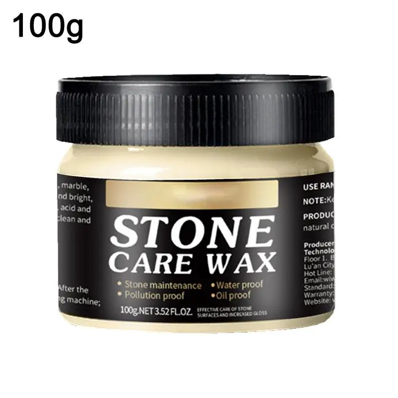 Stone Polishing Wax 100g for Granite Marble Tile Stone Care Waterproof Polish