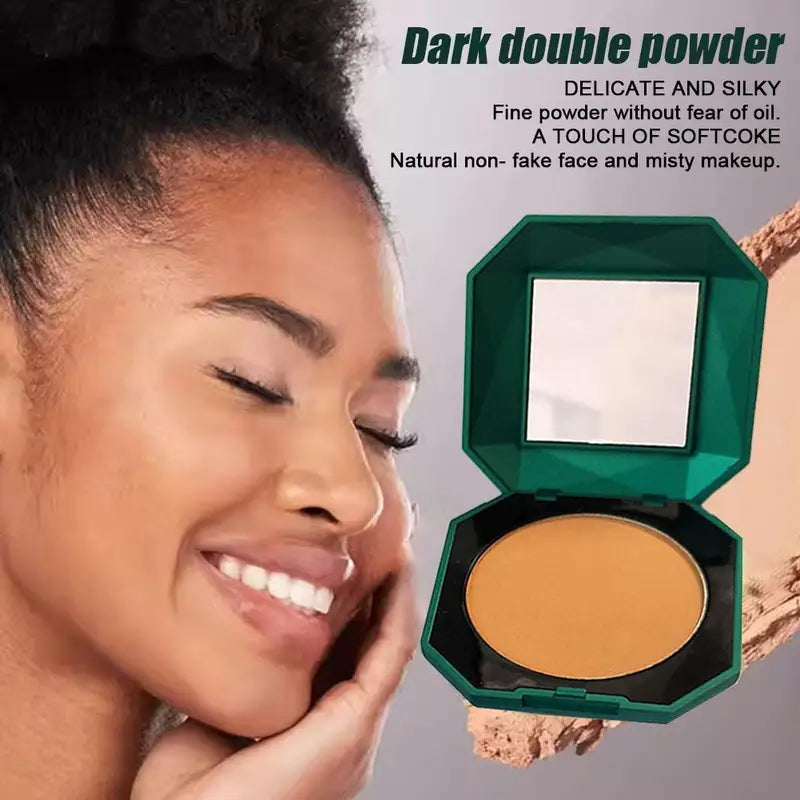 Long-Lasting Waterproof Matte Face Powder - 4 Colors, 10g