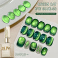 15ml Snow Pear Crushed Ice Cat Eye Gel Nail Polish - UV/LED Quick-Dry Nail Art