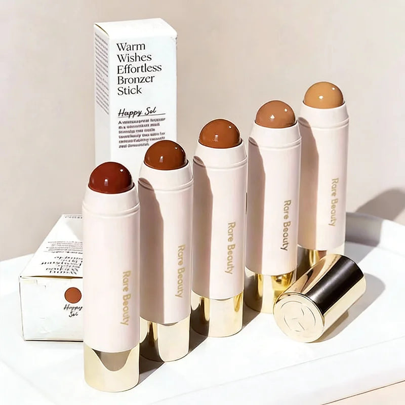 Waterproof Contour Bronzer Stick - Blendable Natural Finish for Face Makeup