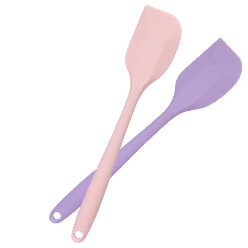 Silicone Baking Spatula Set Non-Stick Heat-Resistant Kitchen Utensils for Cake Baking