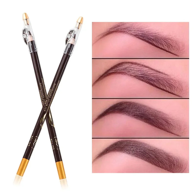 Waterproof Eyebrow Pencil Set - Long Lasting, Microblading, Natural Finish