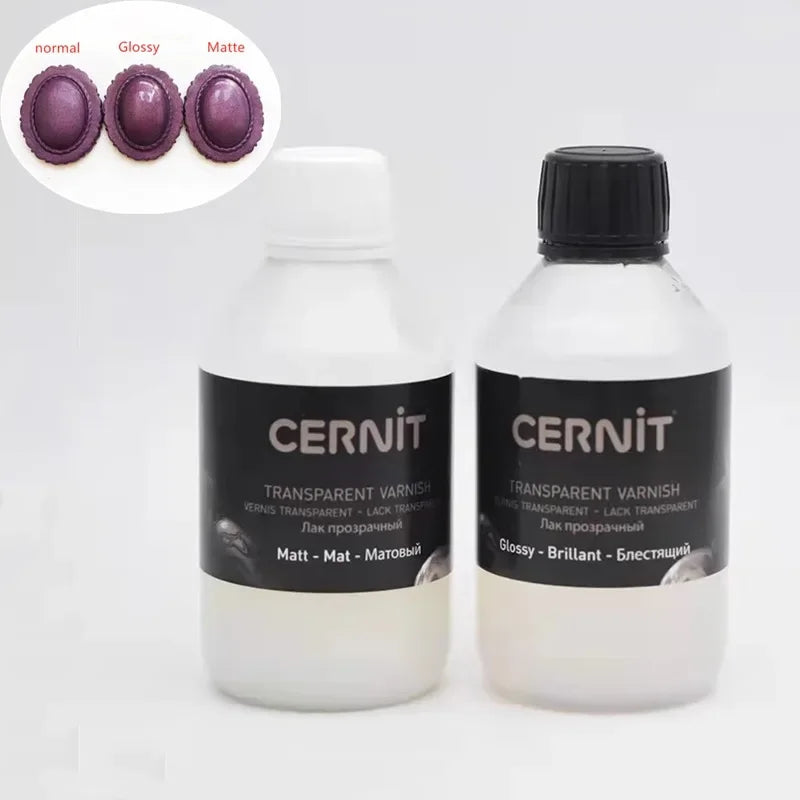 250ml Polymer Clay Glossy/Matte Oil for Doll Making Surface Protection DIY Sculpting