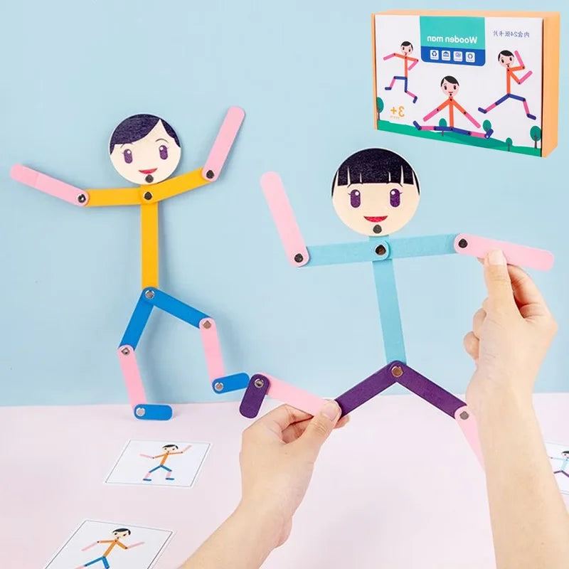 Wooden Puzzle Toys for Children Educational Fine Motor Skills Development
