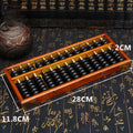 Wooden Abacus 13-Digit Counting Rack Educational Math Toy Montessori Learning