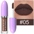 Waterproof Matte Lip Gloss - Long-Lasting Velvet Lipstick in Multiple Colors