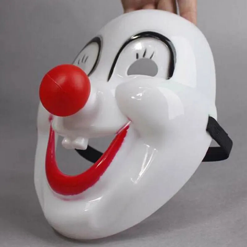 Halloween Clown Mask Fancy Dress Costume Party Mask Red Nose Masquerade