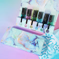 6Pcs Bright Gold Spray Ink Set for Graffiti & Art Projects Non-Fading Stackable Colors