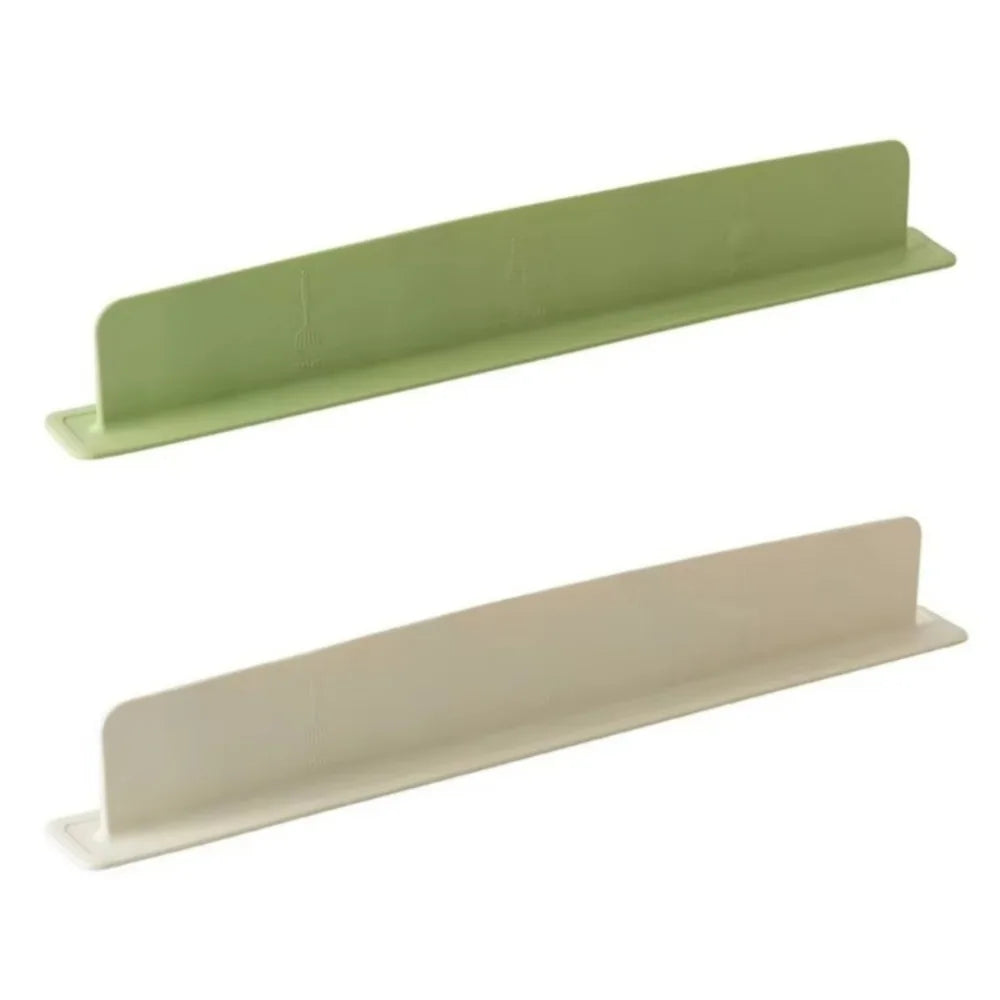 Silicone Sink Baffle Splash Guard with Suction Cups - Water & Oil-Proof Kitchen Organizer
